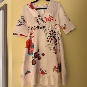 Floral pattern dress